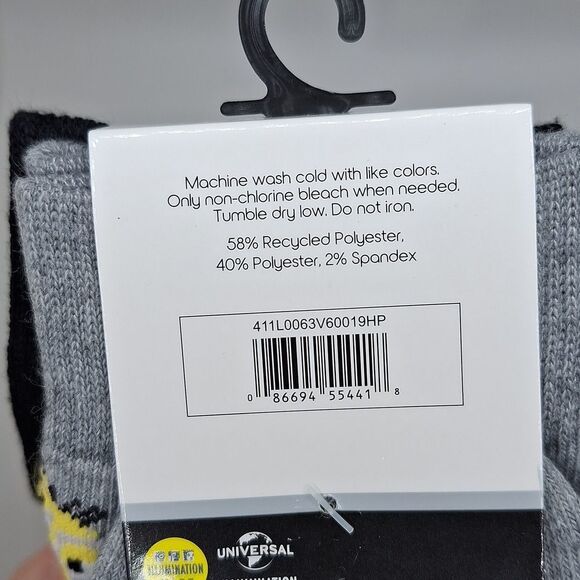 The minions movie crew socks I've git this 2 pair bundle - Picture 4 of 5